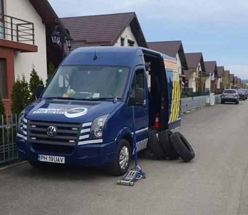 Schimb anvelope la domiciliu